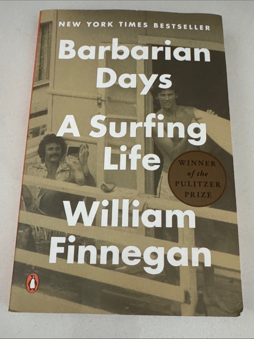 William Finnegan - Barbarian Days A Surfing Life - softcover book